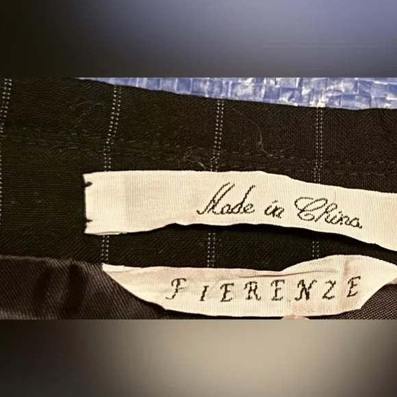 Mauro Size 56R Charcoal Pinstripe Suit Jacket - Picture 10 of 13